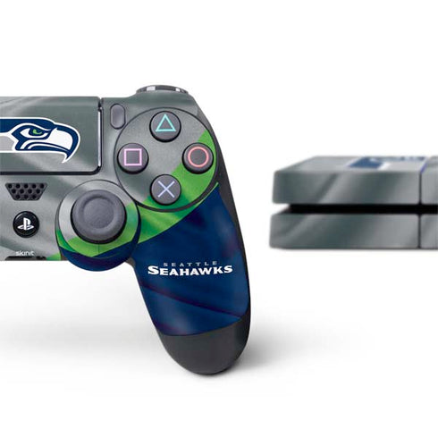 NFL Seattle Seahawks PS4 Console and Controller Bundle Skin
