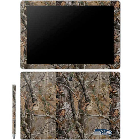 NFL Seattle Seahawks Realtree AP Camo Galaxy Book 12in Skin