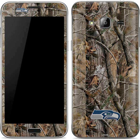 NFL Seattle Seahawks Realtree AP Camo Galaxy J3 Skin