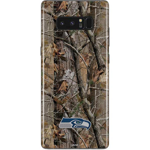 NFL Seattle Seahawks Realtree AP Camo Galaxy Note 8 Skin