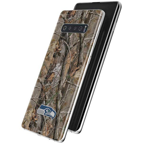 NFL Seattle Seahawks Realtree AP Camo Galaxy S10 Skin