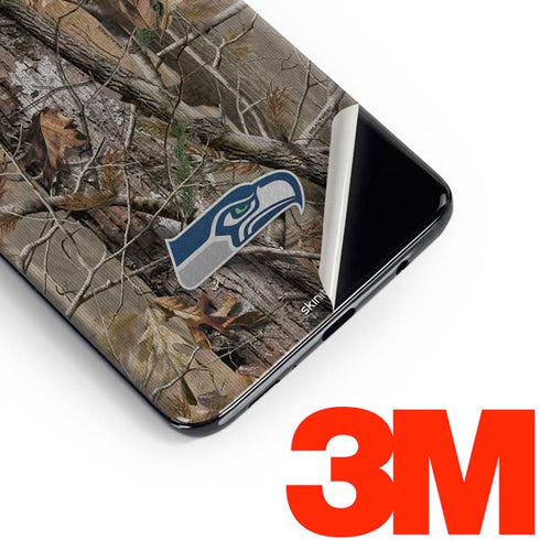 NFL Seattle Seahawks Realtree AP Camo Galaxy S10e Skin