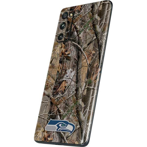 NFL Seattle Seahawks Realtree AP Camo Galaxy S20 Fan Edition Skin