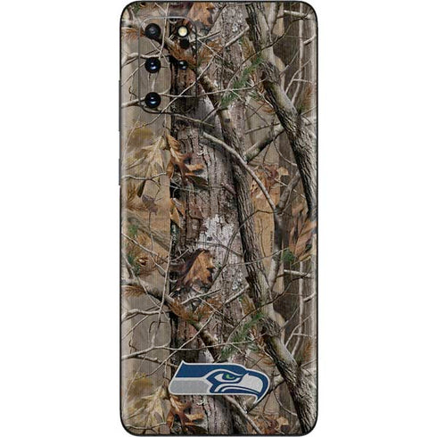 NFL Seattle Seahawks Realtree AP Camo Galaxy S20 Plus Skin