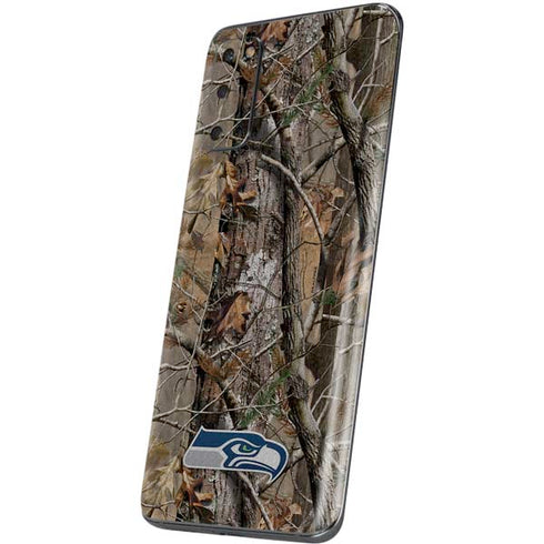 NFL Seattle Seahawks Realtree AP Camo Galaxy S20 Skin