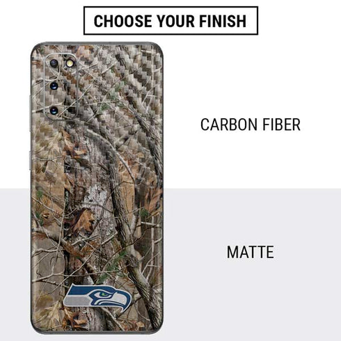 NFL Seattle Seahawks Realtree AP Camo Galaxy S20 Skin
