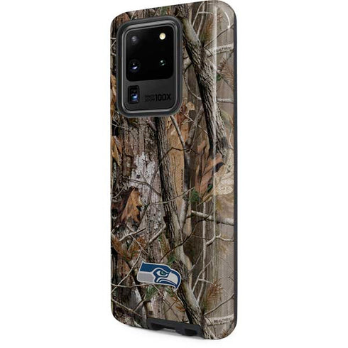 NFL Seattle Seahawks Realtree AP Camo Galaxy S20 Ultra 5G Pro Case