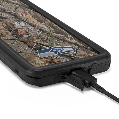 NFL Seattle Seahawks Realtree AP Camo Galaxy S20 Waterproof Case