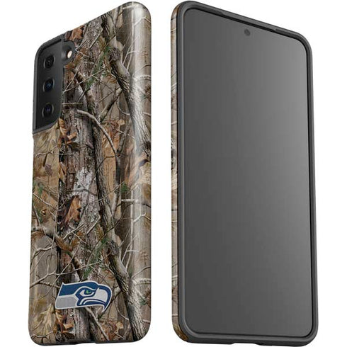 NFL Seattle Seahawks Realtree AP Camo Galaxy S21 Plus 5G Pro Case