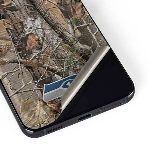 NFL Seattle Seahawks Realtree AP Camo Galaxy S22 Plus Skin