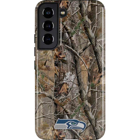 NFL Seattle Seahawks Realtree AP Camo Galaxy S22 Pro Case