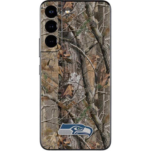 NFL Seattle Seahawks Realtree AP Camo Galaxy S22 Skin
