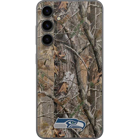 NFL Seattle Seahawks Realtree AP Camo Galaxy S23 FE Skin