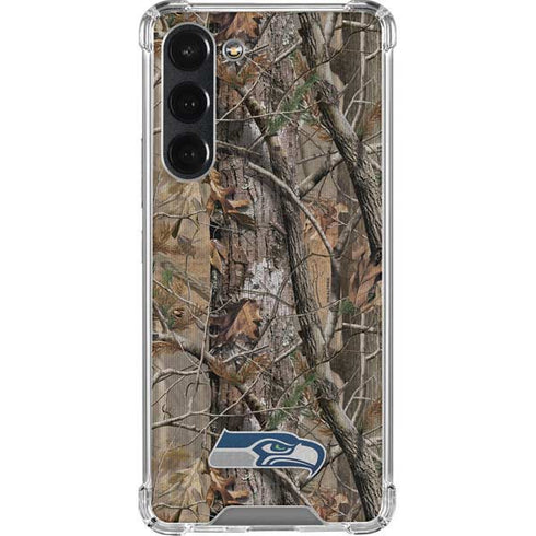 NFL Seattle Seahawks Realtree AP Camo Galaxy S23 Plus Clear Case