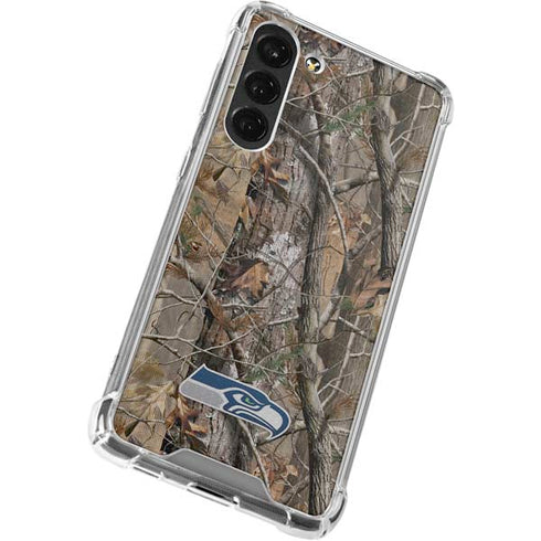 NFL Seattle Seahawks Realtree AP Camo Galaxy S23 Plus Clear Case