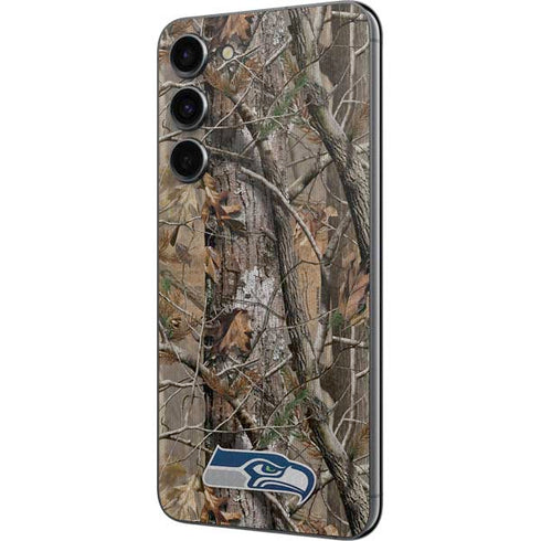 NFL Seattle Seahawks Realtree AP Camo Galaxy S23 Plus Skin