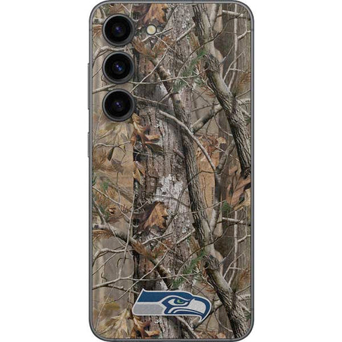 NFL Seattle Seahawks Realtree AP Camo Galaxy S23 Skin