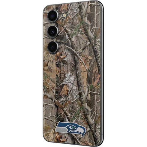 NFL Seattle Seahawks Realtree AP Camo Galaxy S23 Skin