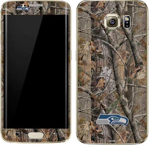 NFL Seattle Seahawks Realtree AP Camo Galaxy S7 Edge Skin
