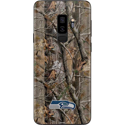 NFL Seattle Seahawks Realtree AP Camo Galaxy S9 Plus Skin