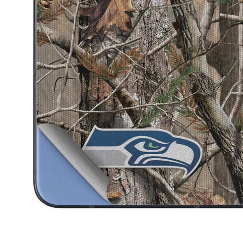 NFL Seattle Seahawks Realtree AP Camo Galaxy Z Fold5 5G Skin