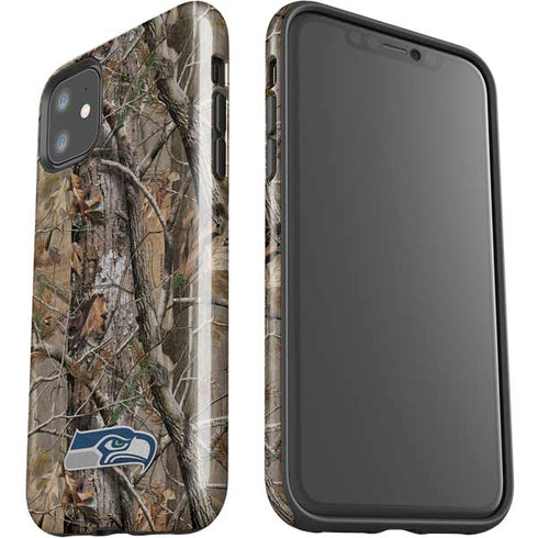 NFL Seattle Seahawks Realtree AP Camo iPhone 11 Impact Case