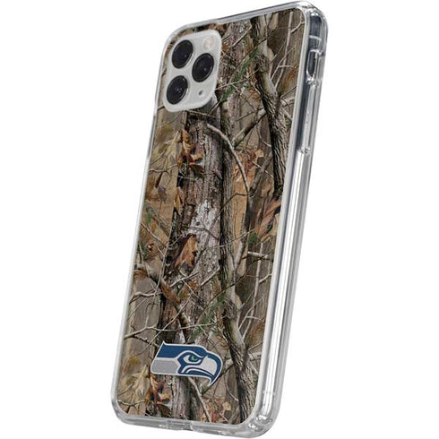 NFL Seattle Seahawks Realtree AP Camo iPhone 11 Pro Clear Case