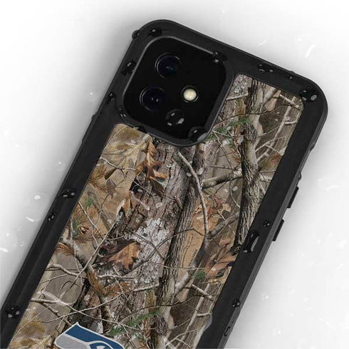 NFL Seattle Seahawks Realtree AP Camo iPhone 12 Waterproof Case