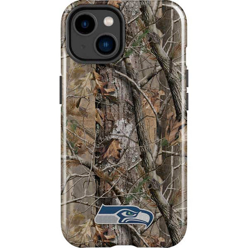 NFL Seattle Seahawks Realtree AP Camo iPhone 14 Plus Impact Case