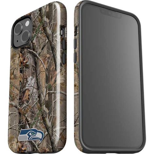NFL Seattle Seahawks Realtree AP Camo iPhone 15 Impact Case