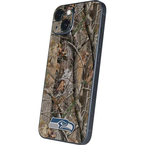 NFL Seattle Seahawks Realtree AP Camo iPhone 14 Plus Skin