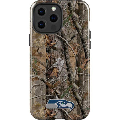 NFL Seattle Seahawks Realtree AP Camo iPhone 15 Pro Max Impact Case