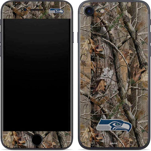 NFL Seattle Seahawks Realtree AP Camo iPhone 7 Skin