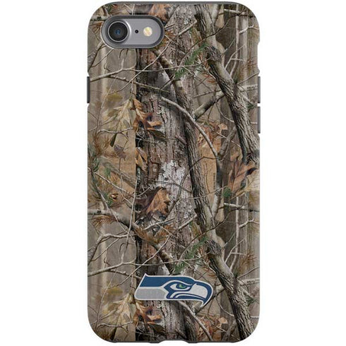 NFL Seattle Seahawks Realtree AP Camo iPhone SE (2nd & 3rd Gen) Pro Case