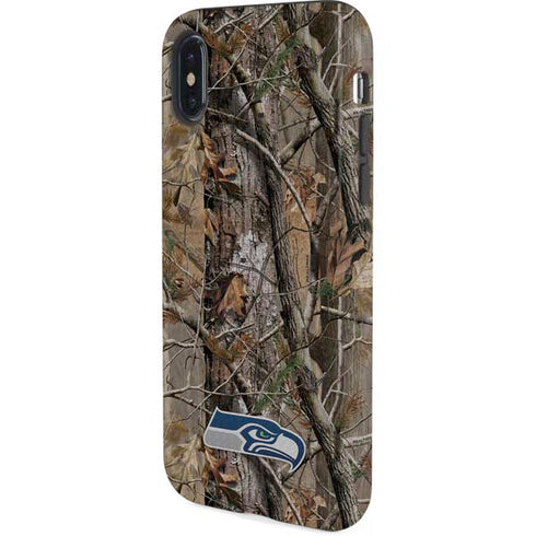 NFL Seattle Seahawks Realtree AP Camo iPhone XS Pro Case