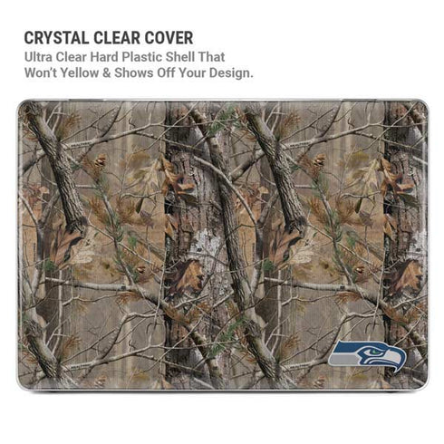 NFL Seattle Seahawks Realtree AP Camo MacBook Air 15in (2023-2025) Case plus Skin