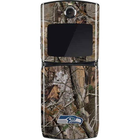 NFL Seattle Seahawks Realtree AP Camo Motorola RAZR Skin