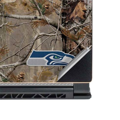 NFL Seattle Seahawks Realtree AP Camo MSI GS65 Stealth Laptop Skin