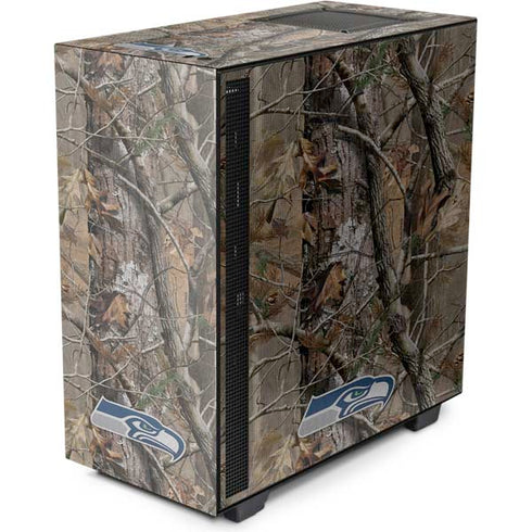 NFL Seattle Seahawks Realtree AP Camo NZXT H510 Compact ATX Mid-Tower Case Skin