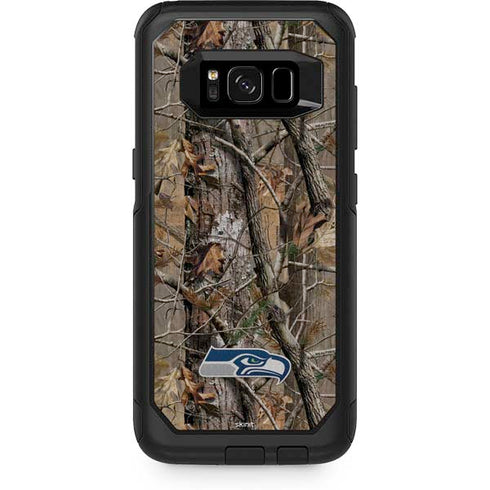 NFL Seattle Seahawks Realtree AP Camo Otterbox Commuter Galaxy Skin