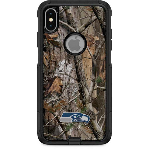 NFL Seattle Seahawks Realtree AP Camo Otterbox Commuter iPhone Skin