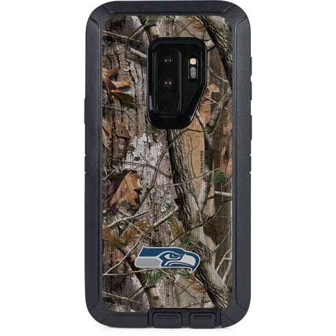 NFL Seattle Seahawks Realtree AP Camo Otterbox Defender Galaxy Skin