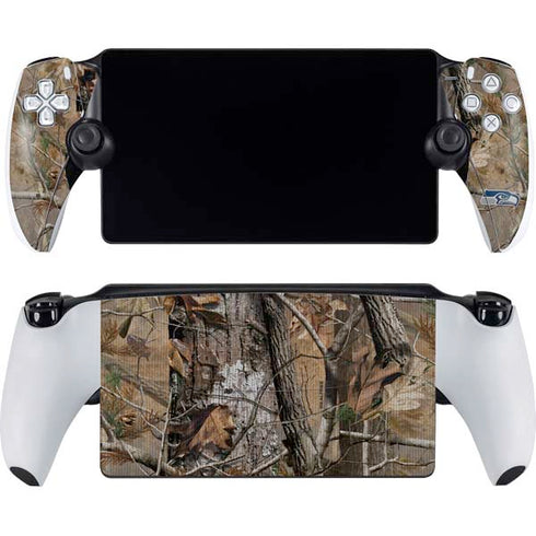 NFL Seattle Seahawks Realtree AP Camo PlayStation Portal Remote Player Skin
