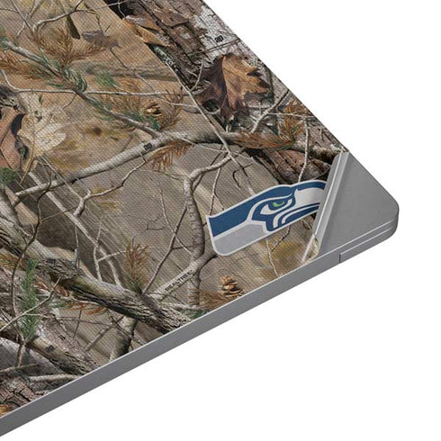 NFL Seattle Seahawks Realtree AP Camo Universal Laptop 13in (10.6 x 7.6in) Skin
