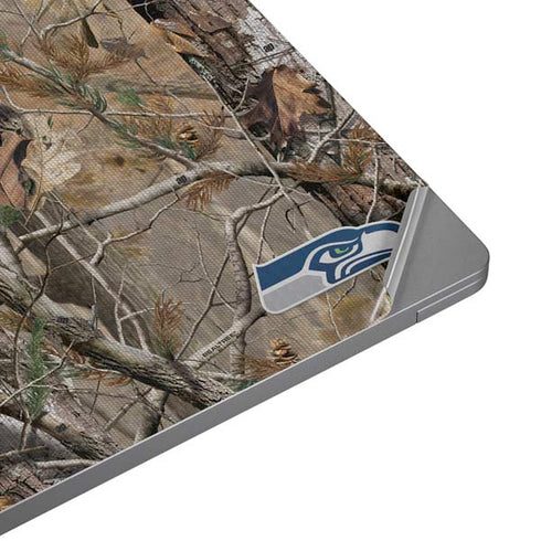 NFL Seattle Seahawks Realtree AP Camo Universal Laptop 18in (14.6 x 10.6in) Skin
