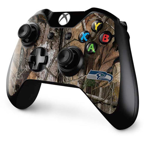 NFL Seattle Seahawks Realtree AP Camo Xbox One Controller Skin