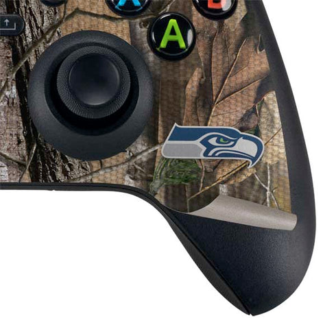 NFL Seattle Seahawks Realtree AP Camo Xbox Series X Controller Skin