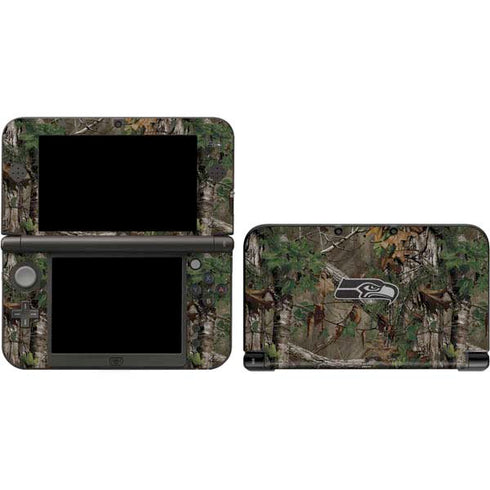 NFL Seattle Seahawks Realtree Xtra Green Camo 3DS XL 2015 Skin