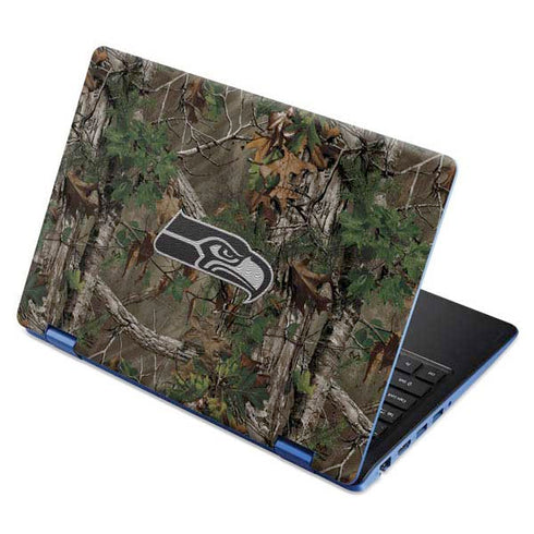 NFL Seattle Seahawks Realtree Xtra Green Camo Aspire R11 11.6in Skin