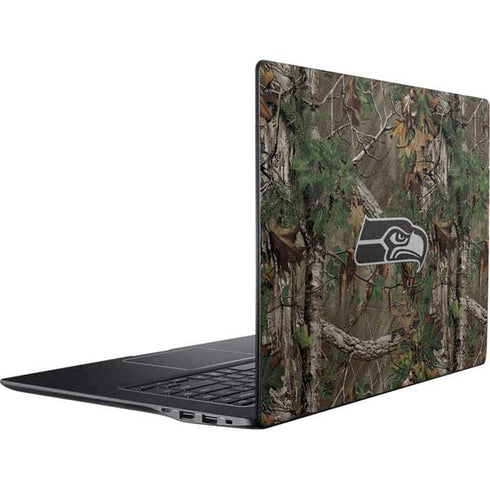 NFL Seattle Seahawks Realtree Xtra Green Camo Ativ Book 9 (15.6in 2014) Skin